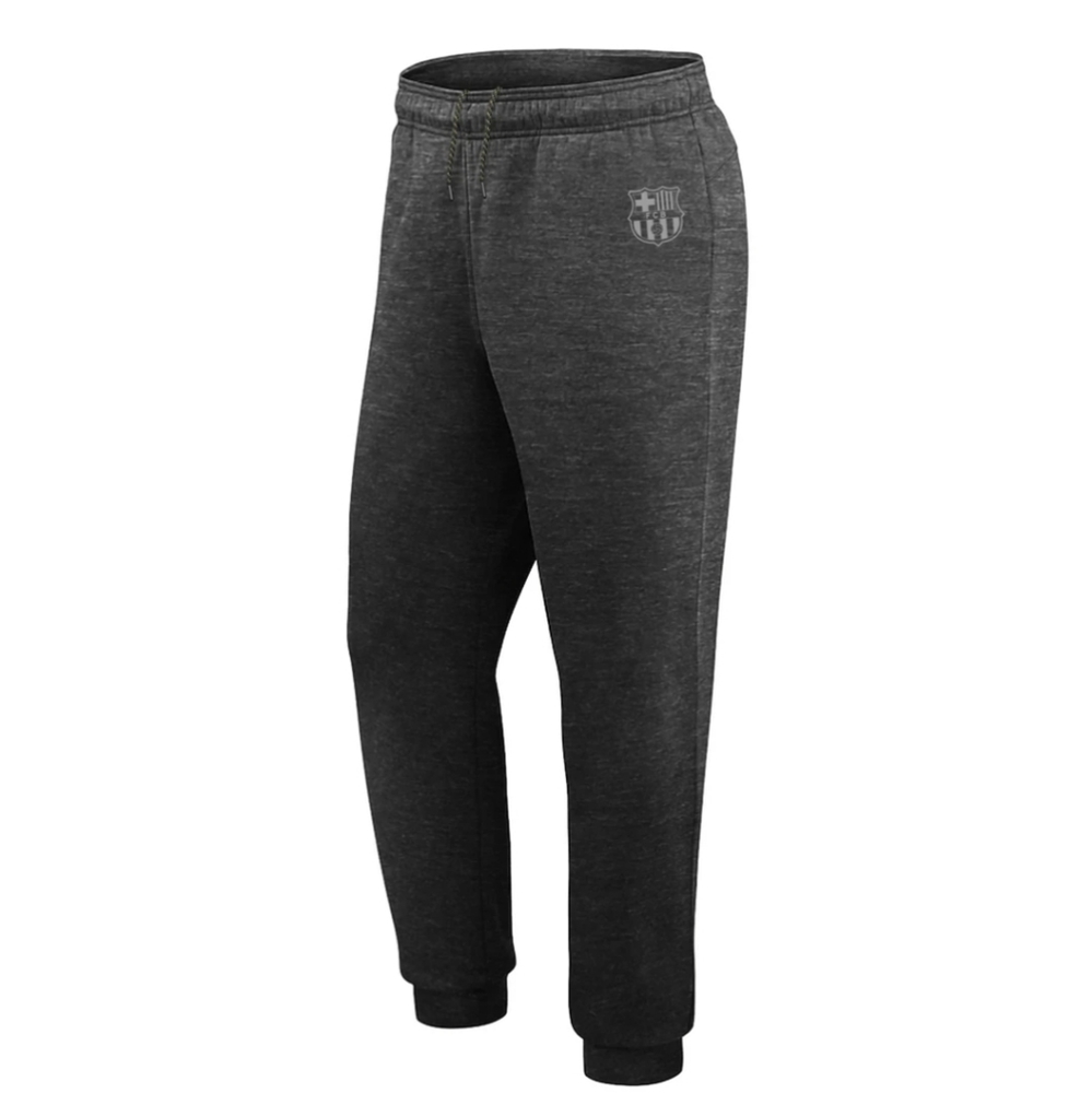 FC Barcelona Reflective Logo Men's Joggers in Grey
